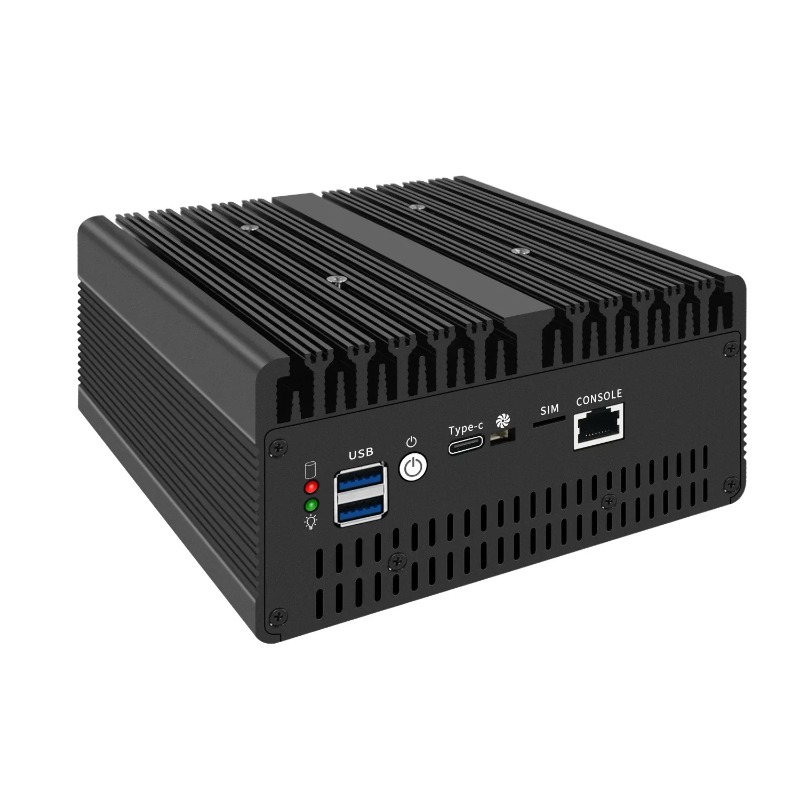 Pfsense Firewall Router 2.5G 4 I226 - Mini PC sin Ventilador, Pentium 8505/Core