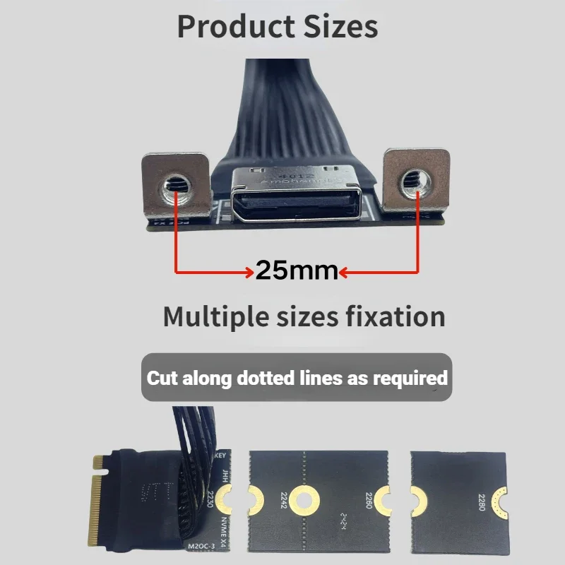 Cable de extensión adaptador P - Oculink Egpu Mini Pc reseña y precio