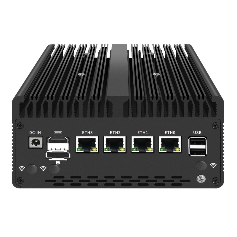 Mini PC sin Ventilador, Pentiu - Pfsense Firewall Router 2.5G 4 I226 reseña y precio